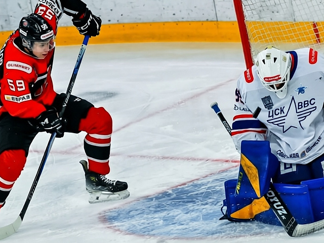 «Металлург» 1:0 ЦСК ВВС: Апальков вырвал овертайм плей-офф, губернатор И Середюк был на игре