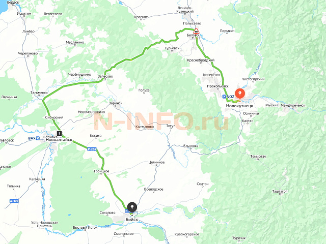 Режим ЧС в Кузбассе: 6 деревень отрезаны, отменены автобусы Бийск-Новокузнецк, схема объезда (КАРТА)